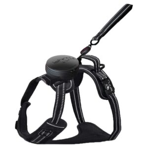 Lishinu Hybrid – All-in-One Harness with Retractable Leash